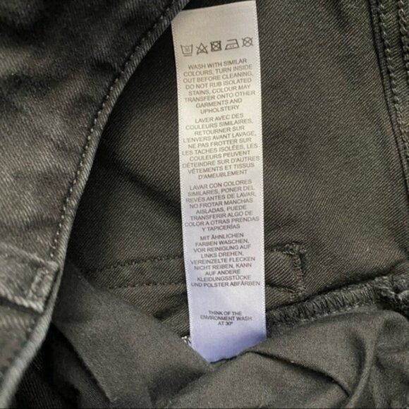 Asos Black Denim Jean Waist 26 - Picture 8 of 9